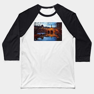 Pulteney Bridge and River Avon in Bath Baseball T-Shirt